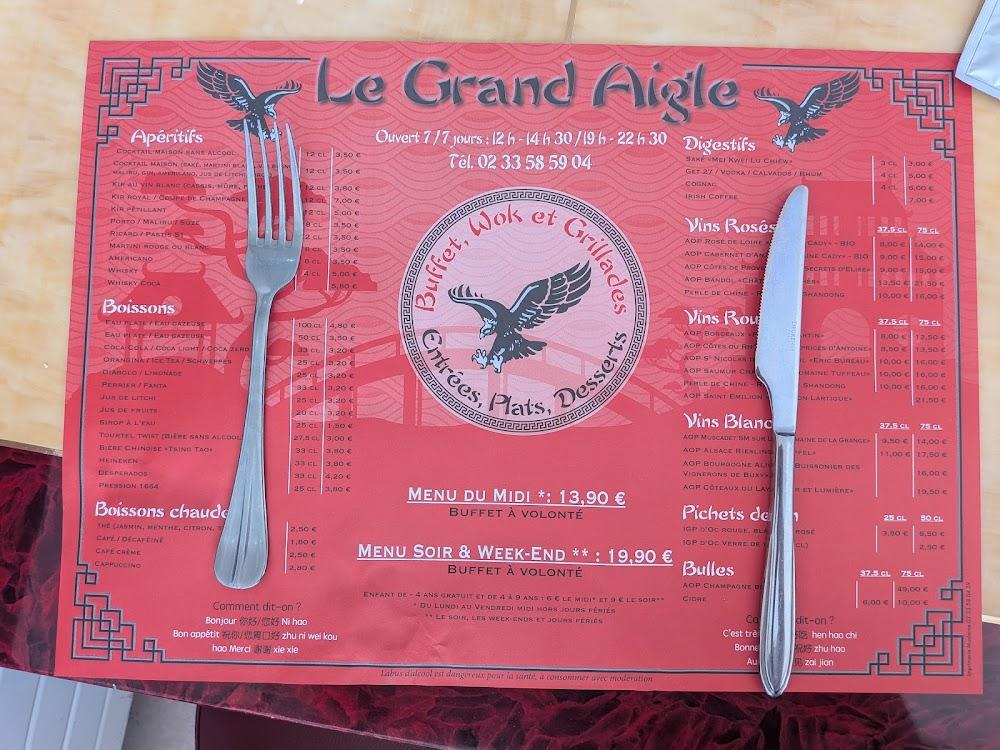 Le Grand Aigle - Menu Image 1