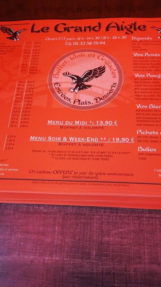 Le Grand Aigle - Menu Image 4
