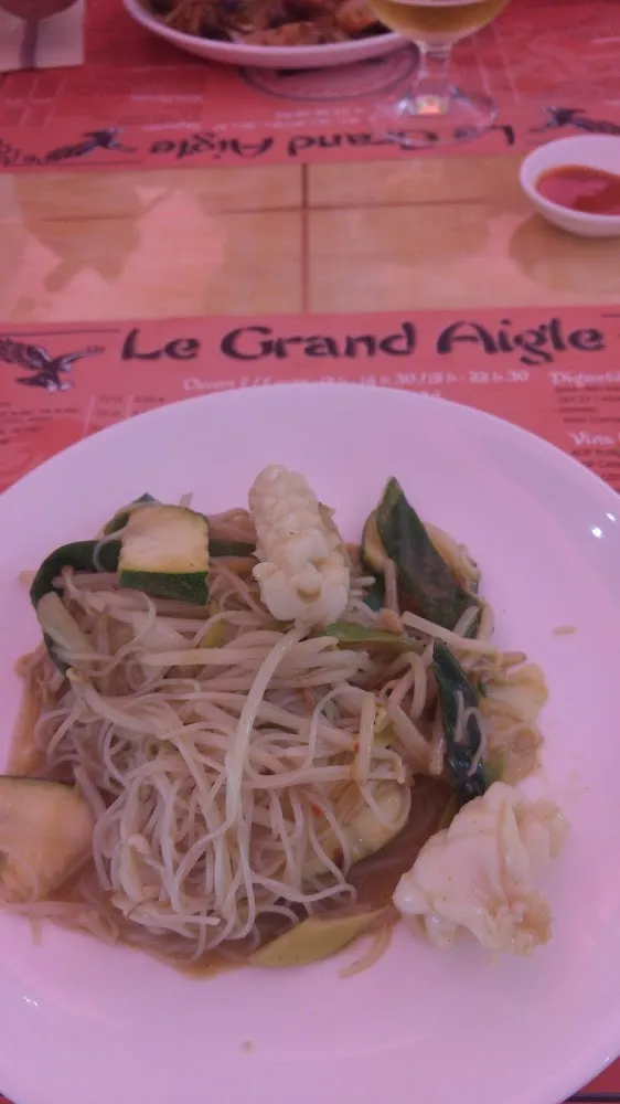 Vermicelles Sauté Au Fruit de Mer